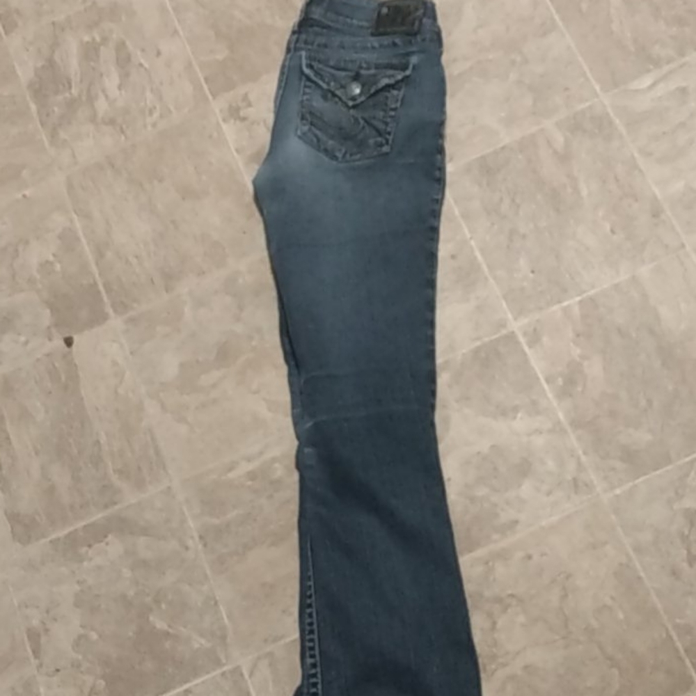 Silver jeans